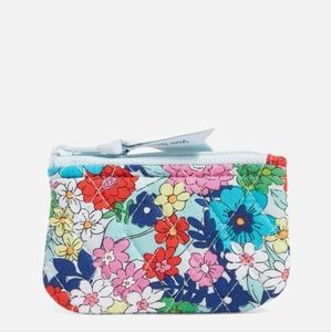 Vera Bradley Far Out Floral Coin Purse
